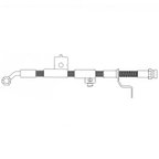 Centric 150.51007 Brake Hydraulic Hose - Front Right - view 7