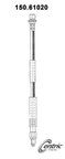 Centric 150.61020 Brake Hydraulic Hose - Front - view 1