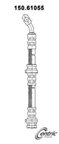 Centric 150.61055 Brake Hydraulic Hose - Front - view 1