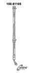 Centric 150.61105 Brake Hydraulic Hose - Front - view 1
