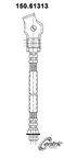Centric 150.61313 Brake Hydraulic Hose - Rear - view 1