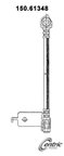 Centric 150.61348 Brake Hydraulic Hose - Rear or Rear Right - view 1