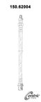 Centric 150.62004 Brake Hydraulic Hose - Rear - view 1