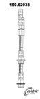 Centric 150.62038 Brake Hydraulic Hose - Front Right or Rear Upper - view 1