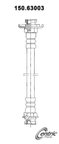 Centric 150.63003 Brake Hydraulic Hose - Front - view 1