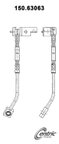 Centric 150.63063 Brake Hydraulic Hose - Front Right - view 1