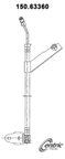 Centric 150.63360 Brake Hydraulic Hose - Rear Left - view 1