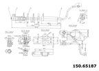 Centric 150.65187 Brake Hydraulic Hose - Front Right - view 1