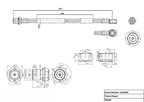Centric 150.66092 Brake Hydraulic Hose - Front - view 1
