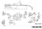 Centric 150.66106 Brake Hydraulic Hose - Front Left - view 1