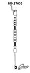 Centric 150.67033 Brake Hydraulic Hose - Front Left - view 1