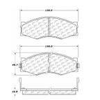 Centric 300.02660 Disc Brake Pad Set - Front - view 5