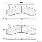 Centric 300.04500 Disc Brake Pad Set - Front - view 1