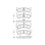 Centric 300.06660 Disc Brake Pad Set - Rear - view 6