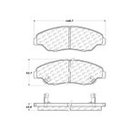 Centric 300.07740 Disc Brake Pad Set - Front - view 6