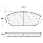 Centric 300.07930 Disc Brake Pad Set - Front - view 2