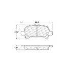 Centric 300.08280 Disc Brake Pad Set - Rear - view 6