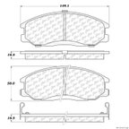 Centric 300.09030 Disc Brake Pad Set - Front - view 1