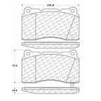 Centric 300.10010 Disc Brake Pad Set - Front or Rear - view 5