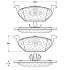 Centric 300.10550 Disc Brake Pad Set - Rear - view 5