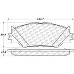 Centric 300.11780 Disc Brake Pad Set - Front - view 6