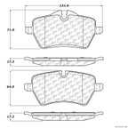 Centric 300.12040 Disc Brake Pad Set - Front - view 1