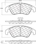 Centric 300.13220 Disc Brake Pad Set - Front - view 5