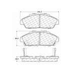 Centric 301.04960 Disc Brake Pad Set - Front - view 5