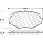 Centric 301.06350 Disc Brake Pad Set - Front - view 5