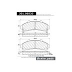 Centric 301.06520 Disc Brake Pad Set - Front - view 6