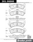 Centric 301.06660 Disc Brake Pad Set - Rear - view 1