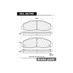 Centric 301.06790 Disc Brake Pad Set - Front - view 6
