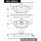 Centric 301.06921 Disc Brake Pad Set - Rear - view 5