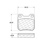 Centric 301.07090 Disc Brake Pad Set - Rear - view 6