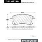 Centric 301.07210 Disc Brake Pad Set - Front - view 6
