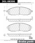 Centric 301.08300 Disc Brake Pad Set - Front - view 1