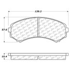 Centric 301.08670 Disc Brake Pad Set - Front - view 6