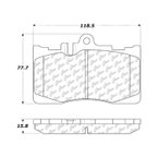 Centric 301.08700 Disc Brake Pad Set - Front - view 7
