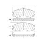 Centric 301.09030 Disc Brake Pad Set - Front - view 6