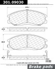 Centric 301.09030 Disc Brake Pad Set - Front - view 1