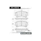 Centric 301.09570 Disc Brake Pad Set - Front - view 6
