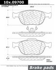 Centric 301.09700 Disc Brake Pad Set - Front - view 1