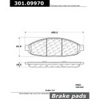Centric 301.09970 Disc Brake Pad Set - Front - view 5
