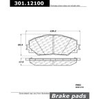Centric 301.12100 Disc Brake Pad Set - Front - view 6
