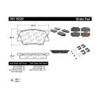 Centric 301.16320 Disc Brake Pad Set - Rear - view 5