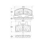 Centric 306.03700 Disc Brake Pad Set - Front - view 7