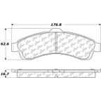 Centric 306.08820 Disc Brake Pad Set - Front - view 7