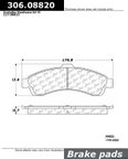Centric 306.08820 Disc Brake Pad Set - Front - view 1