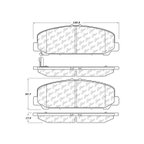 Centric 306.12860 Disc Brake Pad Set - Front - view 7