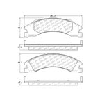 Centric 306.13290 Disc Brake Pad Set - Rear - view 5